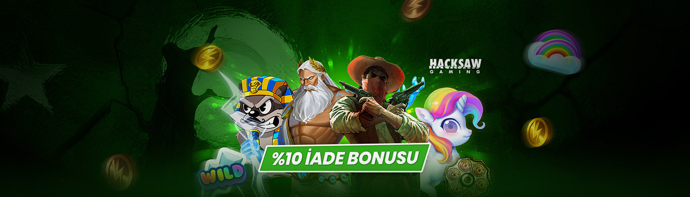 ÖZEL SLOTLARDAN HAFTALIK İADE desktop