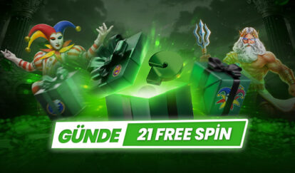 HER GÜN 21 FREE SPİN YAKALA